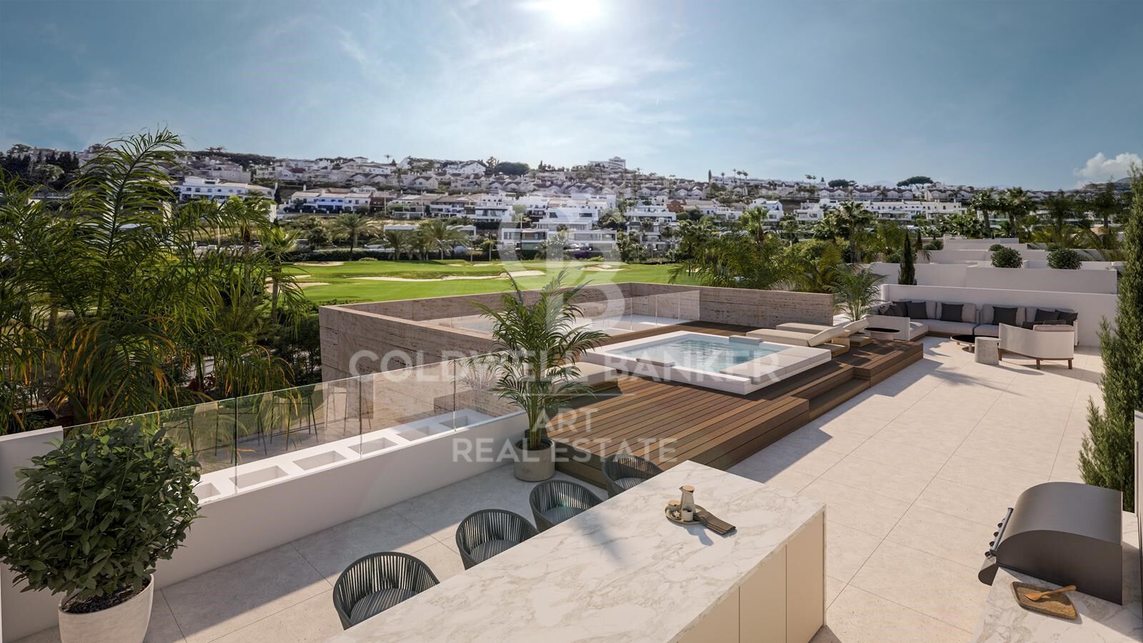 Hus i Estepona, Malaga, Spanien 5 sovrum, 288 kvm. Nr. 159021