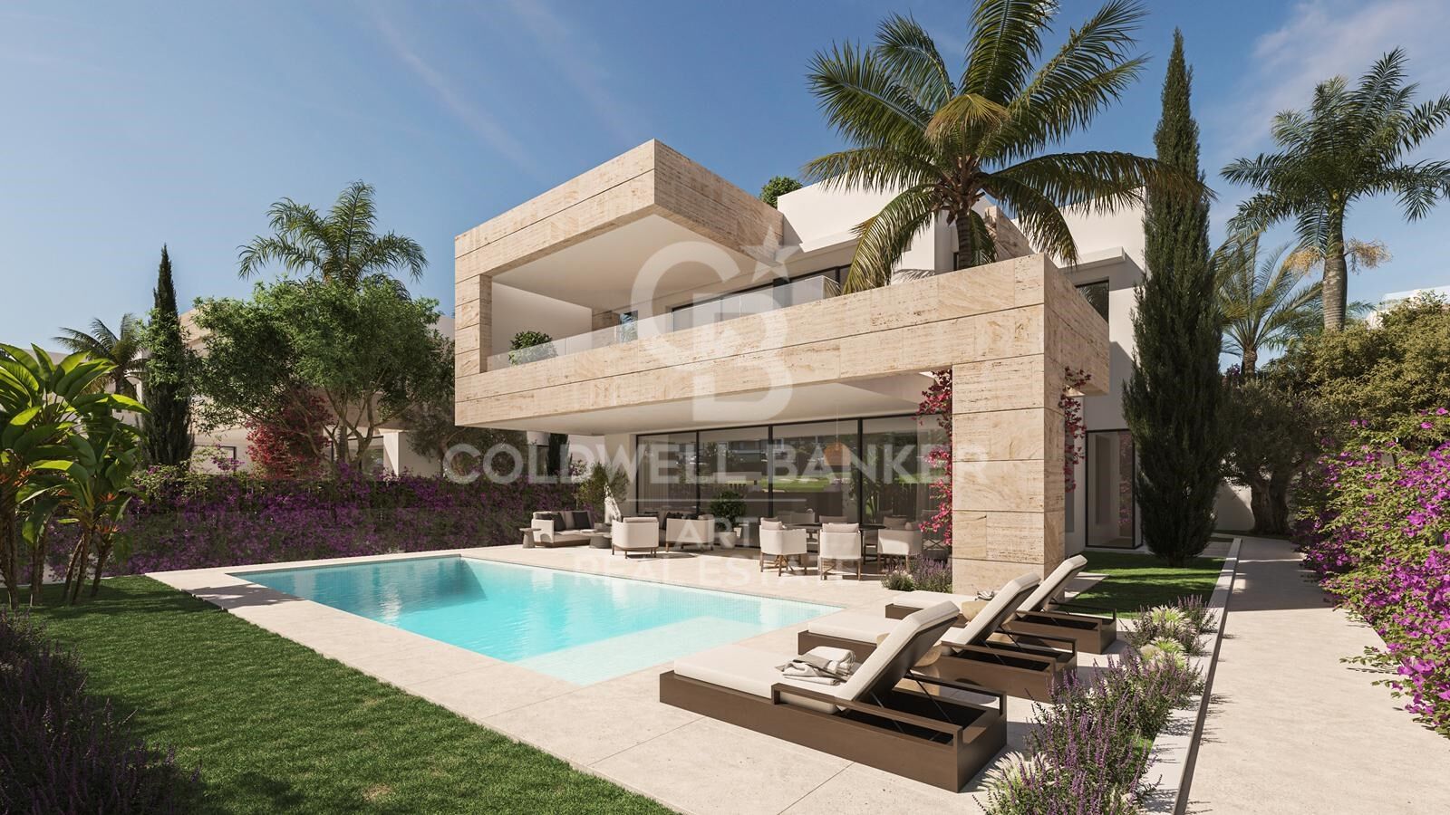 Hus i Estepona, Malaga, Spanien 5 sovrum, 288 kvm. Nr. 159021