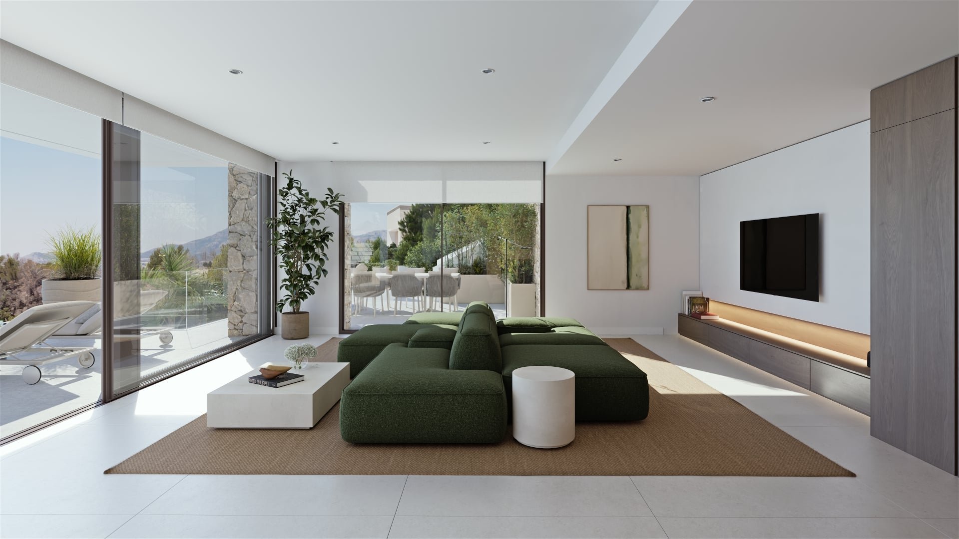 Villa i Altea, Alicante, Spanien 4 sovrum, 483 kvm. Nr. 162628