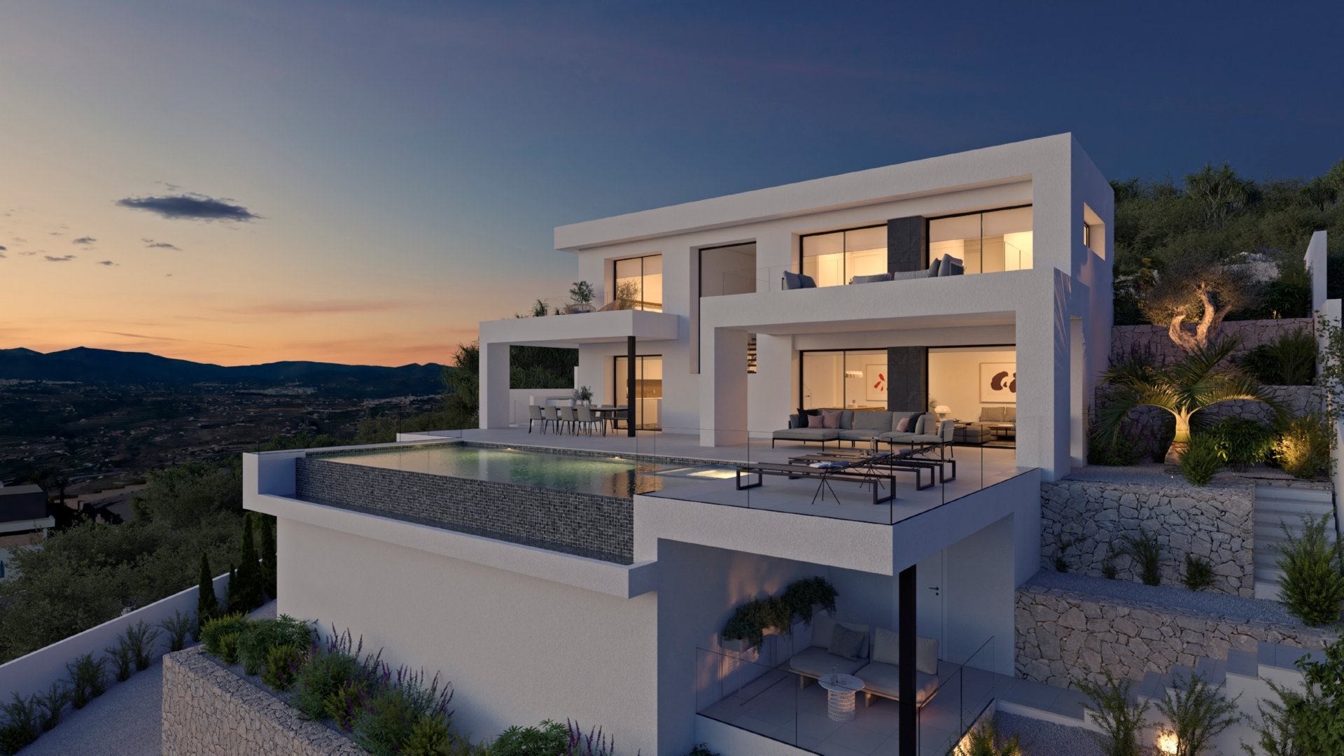 Villa in Cumbre Del Sol, Alicante, Spain 3 bedrooms, 454 sq.m. No. 80424