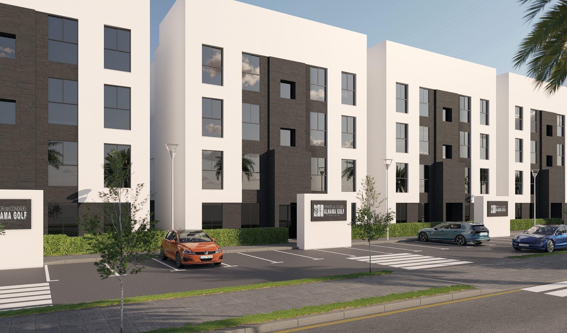 Apartment à Alhama de Murcia, Murcia, Espagne 2 chambres, 71 m2 No. 187523