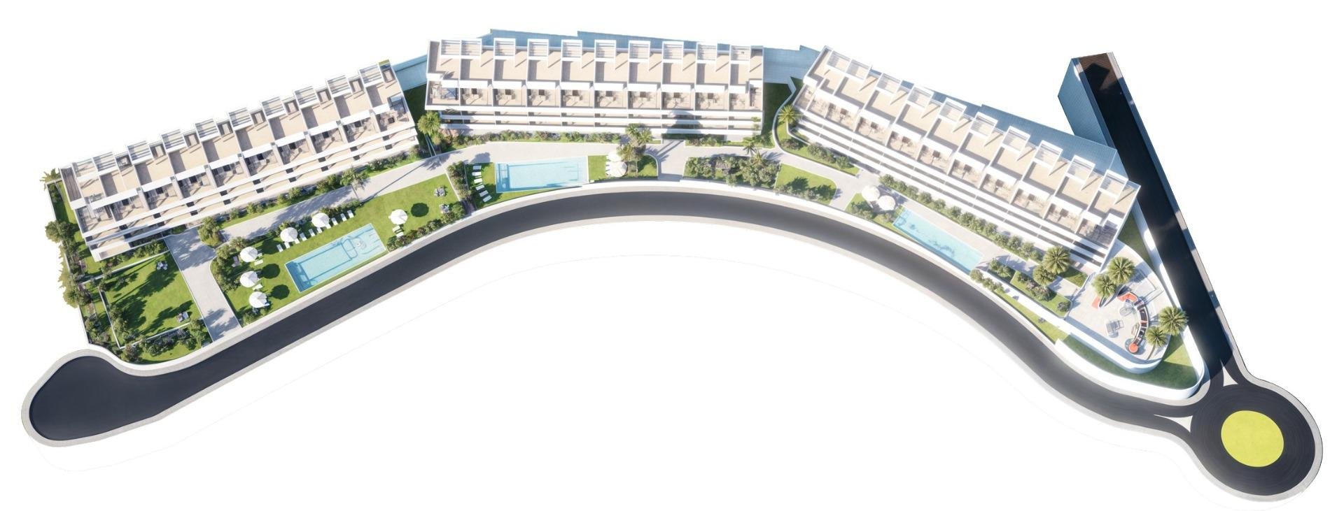 Apartment à Benidorm, Alicante, Espagne 2 chambres, 66 m2 No. 180748