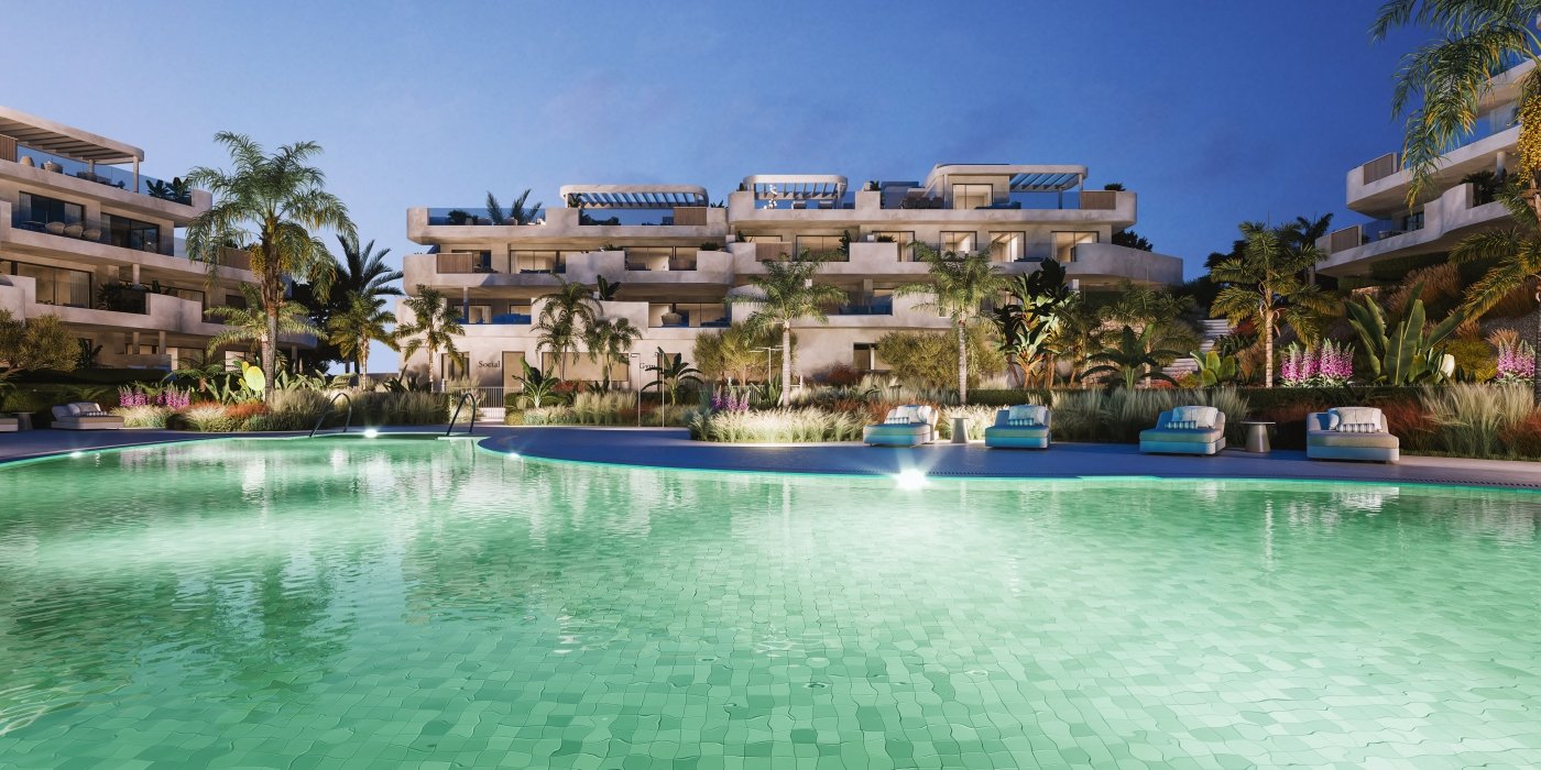 Apartament w Estepona, Malaga, Hiszpania 4 sypialnie, 140 mkw. nr 134986