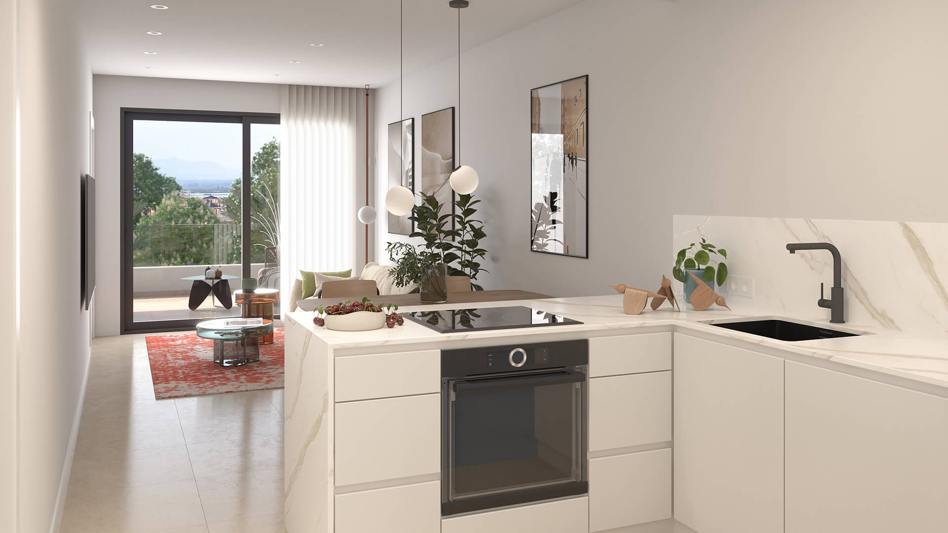 Wohnung in Pinet Beach II, Alicante, Spanien 2 Schlafzimmer, 78 m2 Nr. 155128