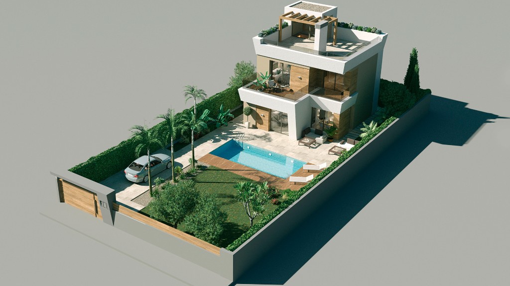 Villa Ciudad Quesada, Alicante, Spānijā 3 istabas, 200 m2 Nr. 144760