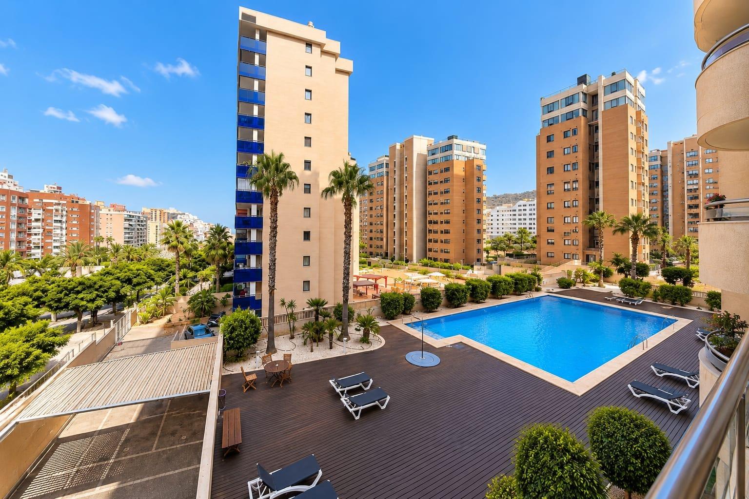 Huoneisto Finestrat, Alicante, Espanja 2 makuuhuonetta, 81 m2 No. 191719