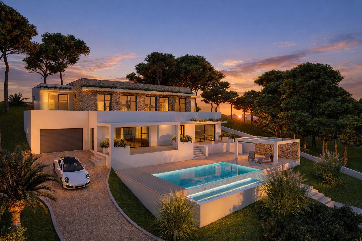 Zemes gabals Santa Ponsa, Mallorca, Spānijā 5 istabas, 360 m2 Nr. 179992