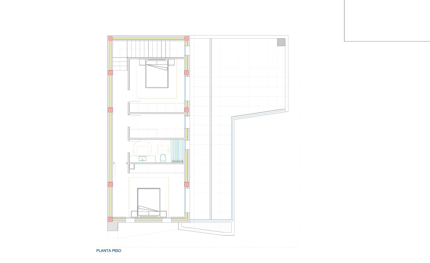 Radhus i Dolores, Alicante, Spanien 3 sovrum, 160 kvm. Nr. 149281