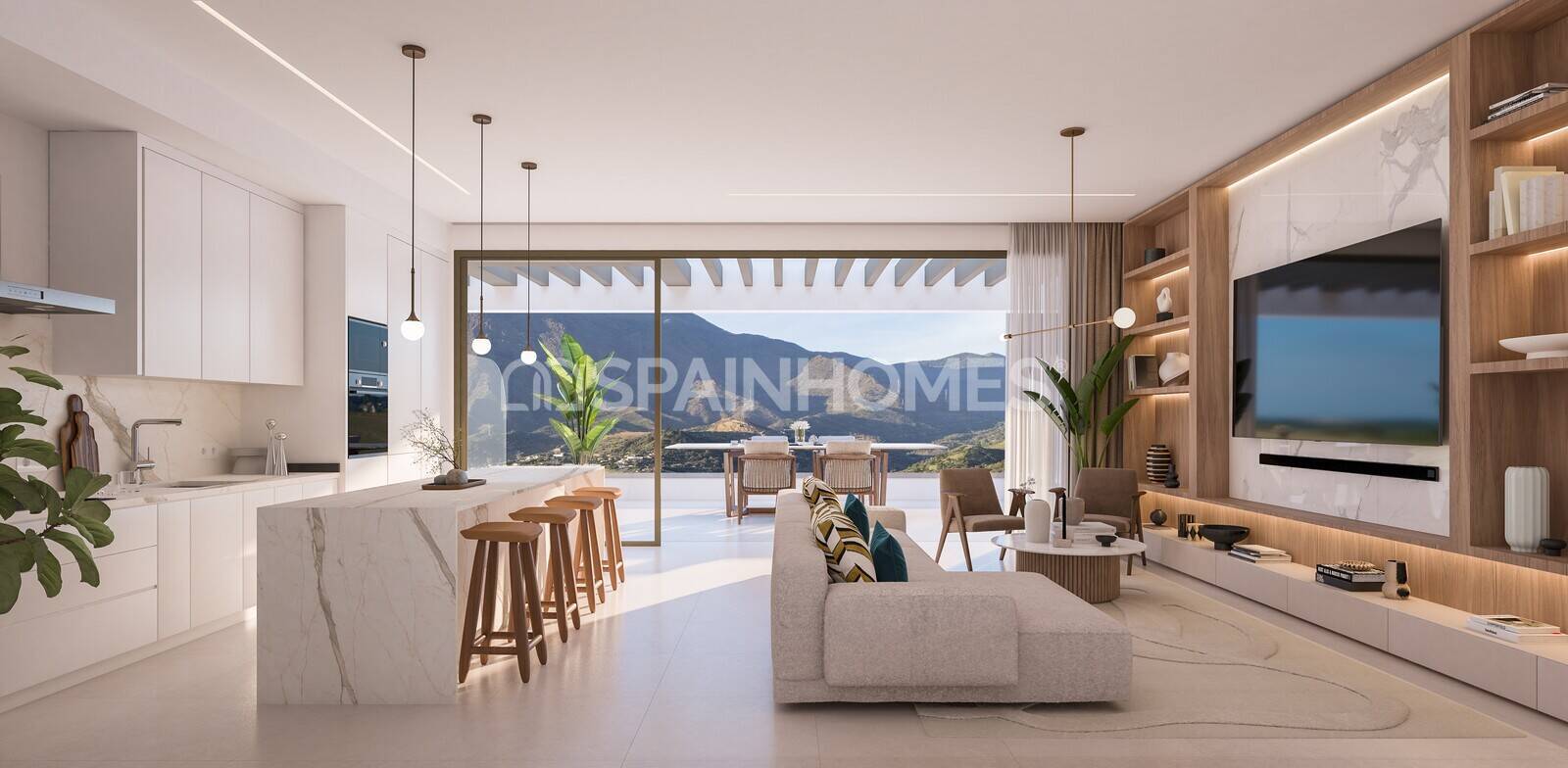 Penthäuser in Estepona, Malaga, Spanien 3 Schlafzimmer, 67 m2 Nr. 149279