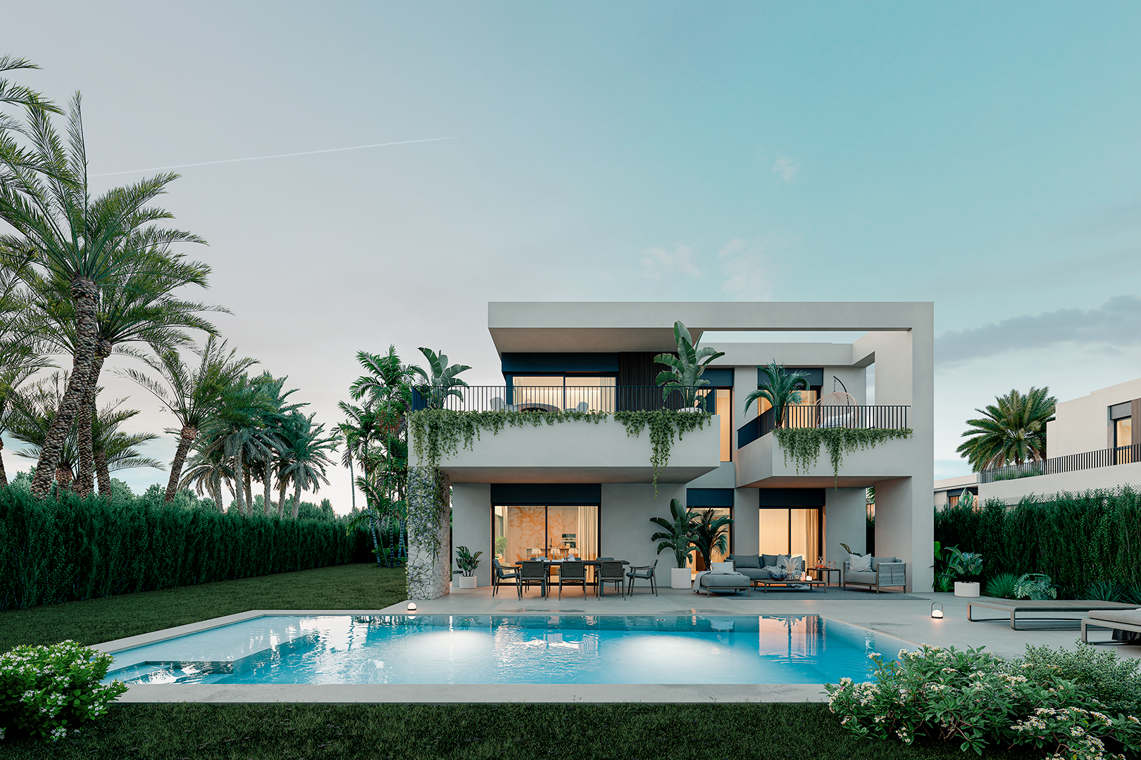 Villa i Alicante, Spanien 4 sovrum, 330 kvm. Nr. 180654