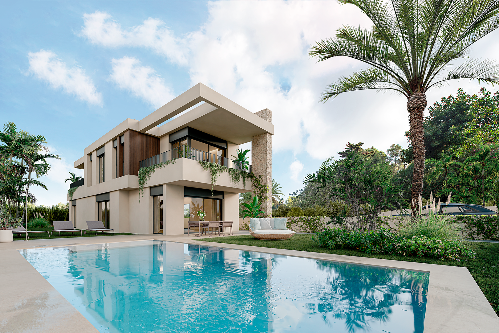 Villa i Alicante, Spanien 4 sovrum, 330 kvm. Nr. 180654