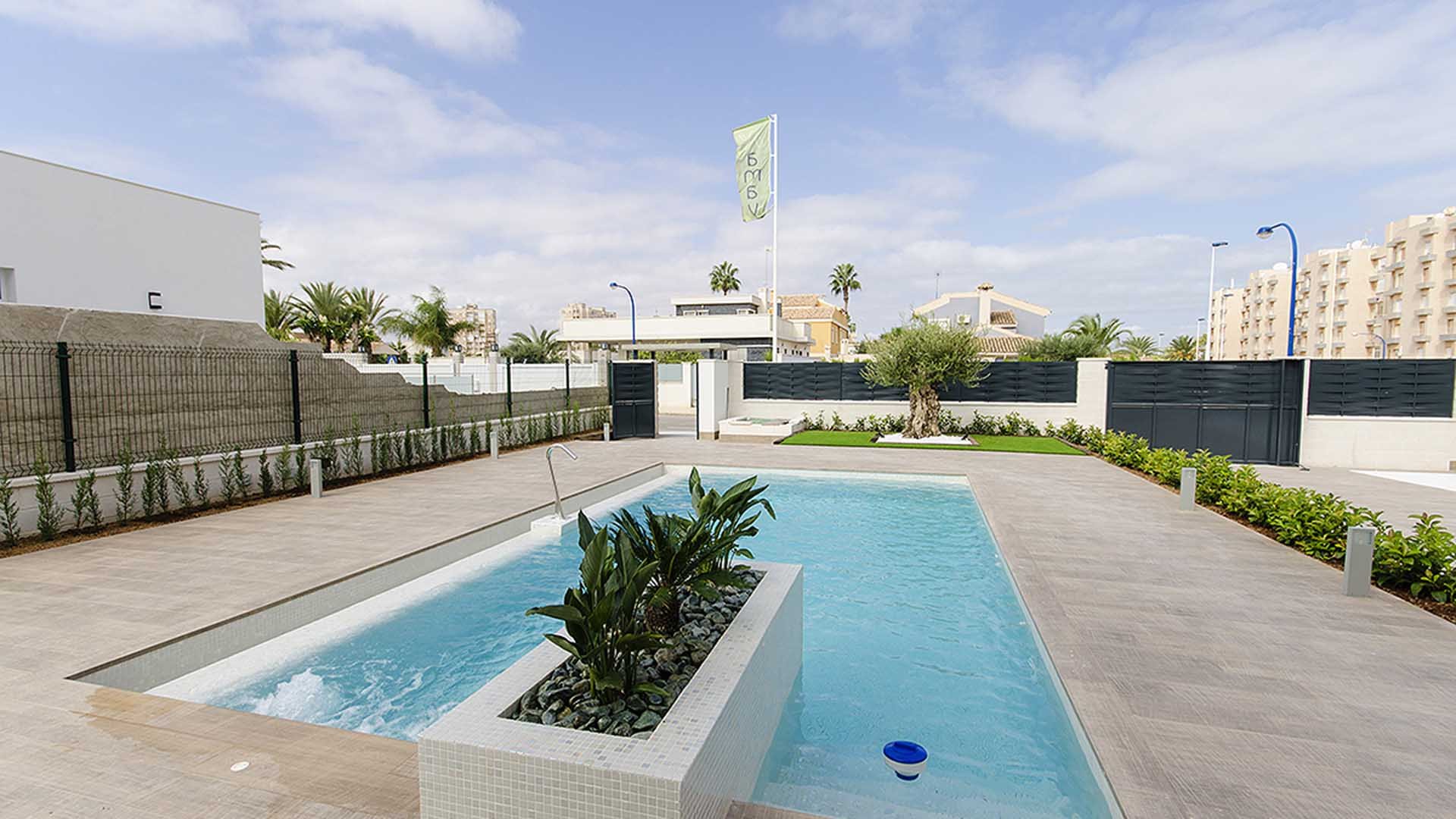 Huvila Villas del Mar, Playa Honda, Lanzarote, Espanja 2 makuuhuonetta, 103 m2 No. 105547