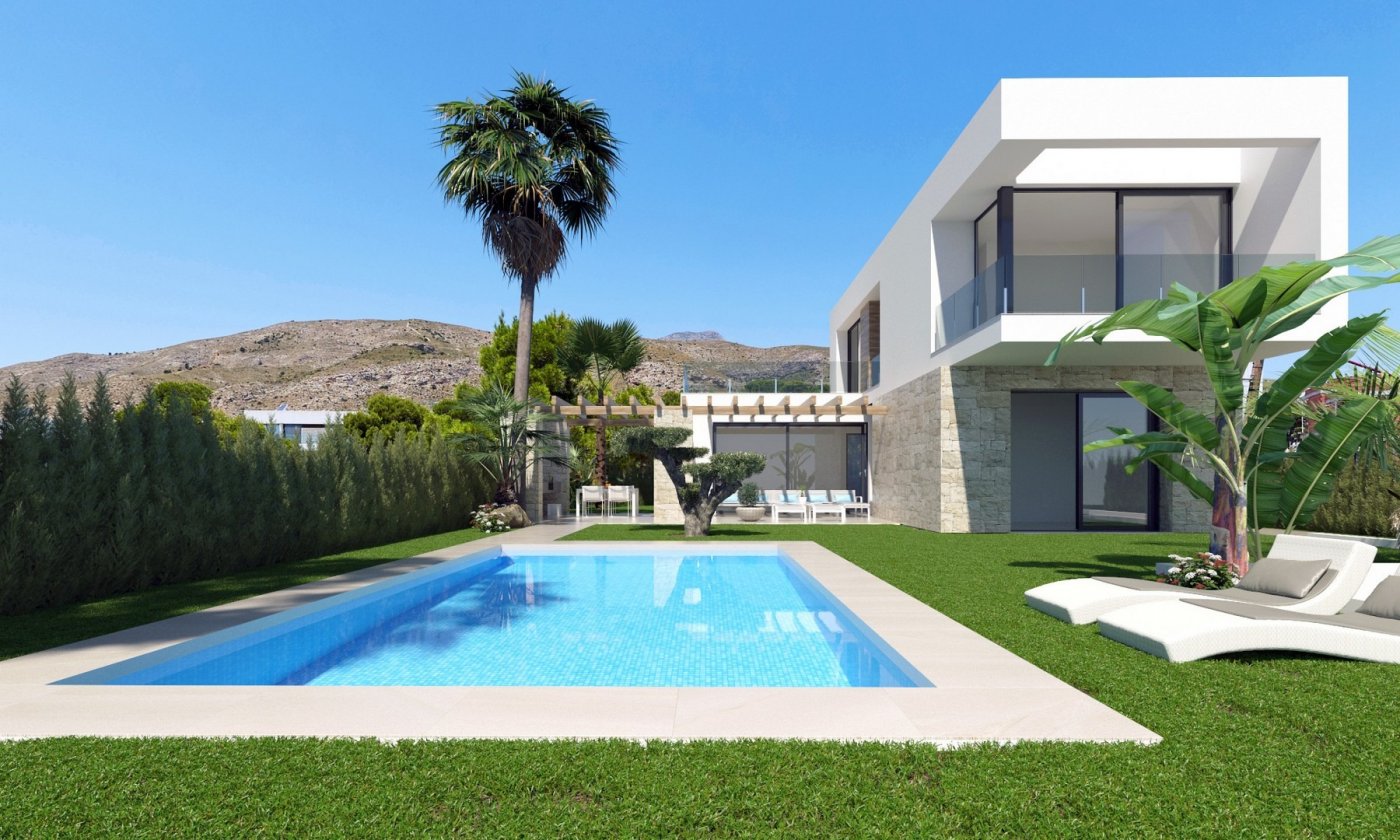Villa en Finestrat, Alicante, España 3 dormitorios, 145 m2 No. 165110