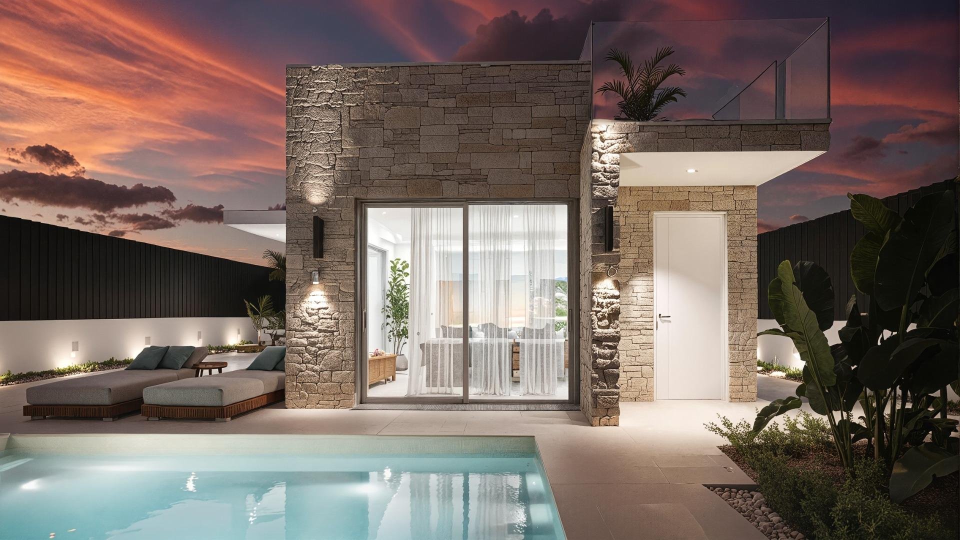 Villa Los Alcazares, Murcia, Spānijā 3 istabas, 120 m2 Nr. 187138