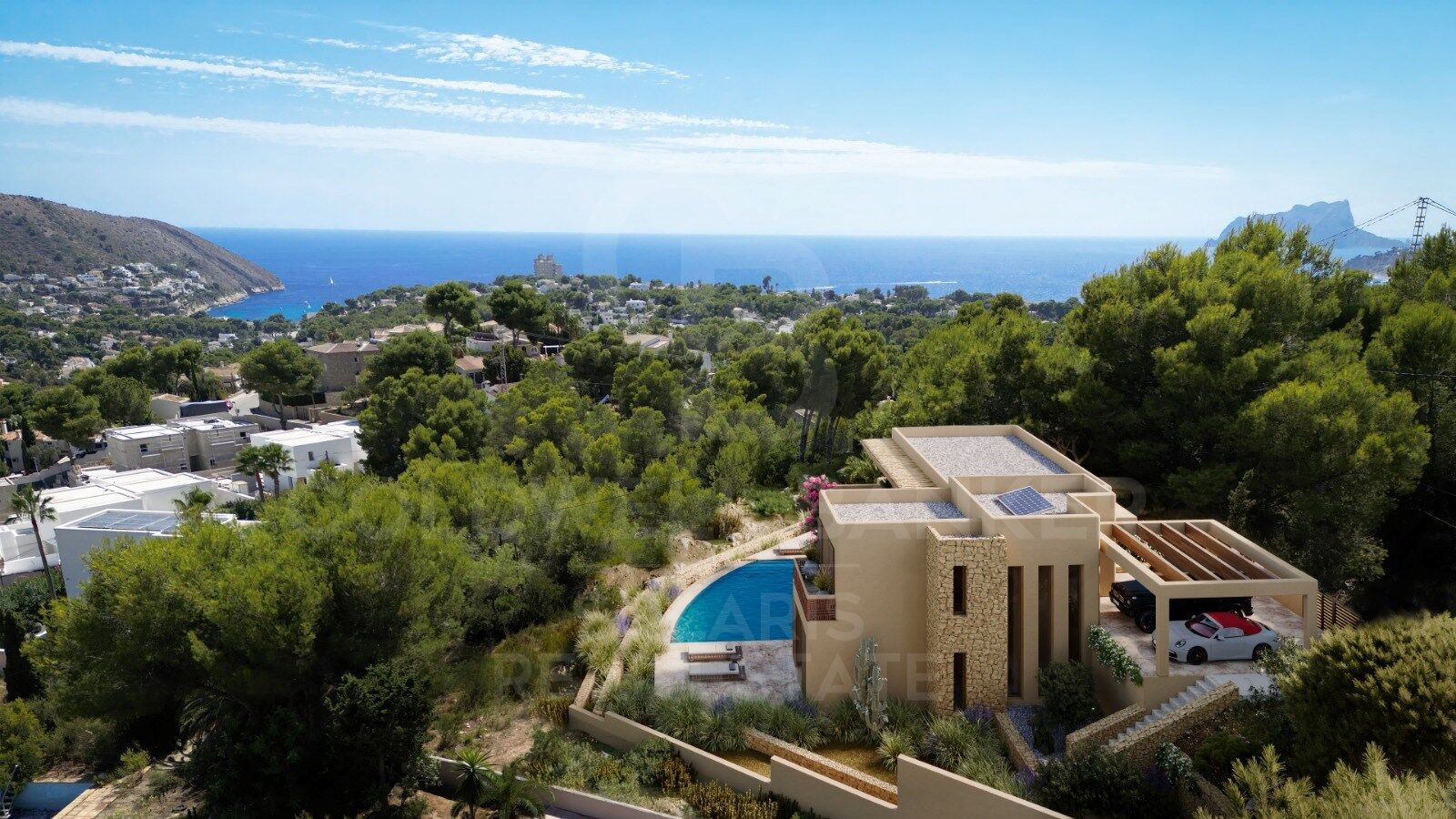 Villa in Moraira, Alicante, Spanien 4 Schlafzimmer, 295 m2 Nr. 156996