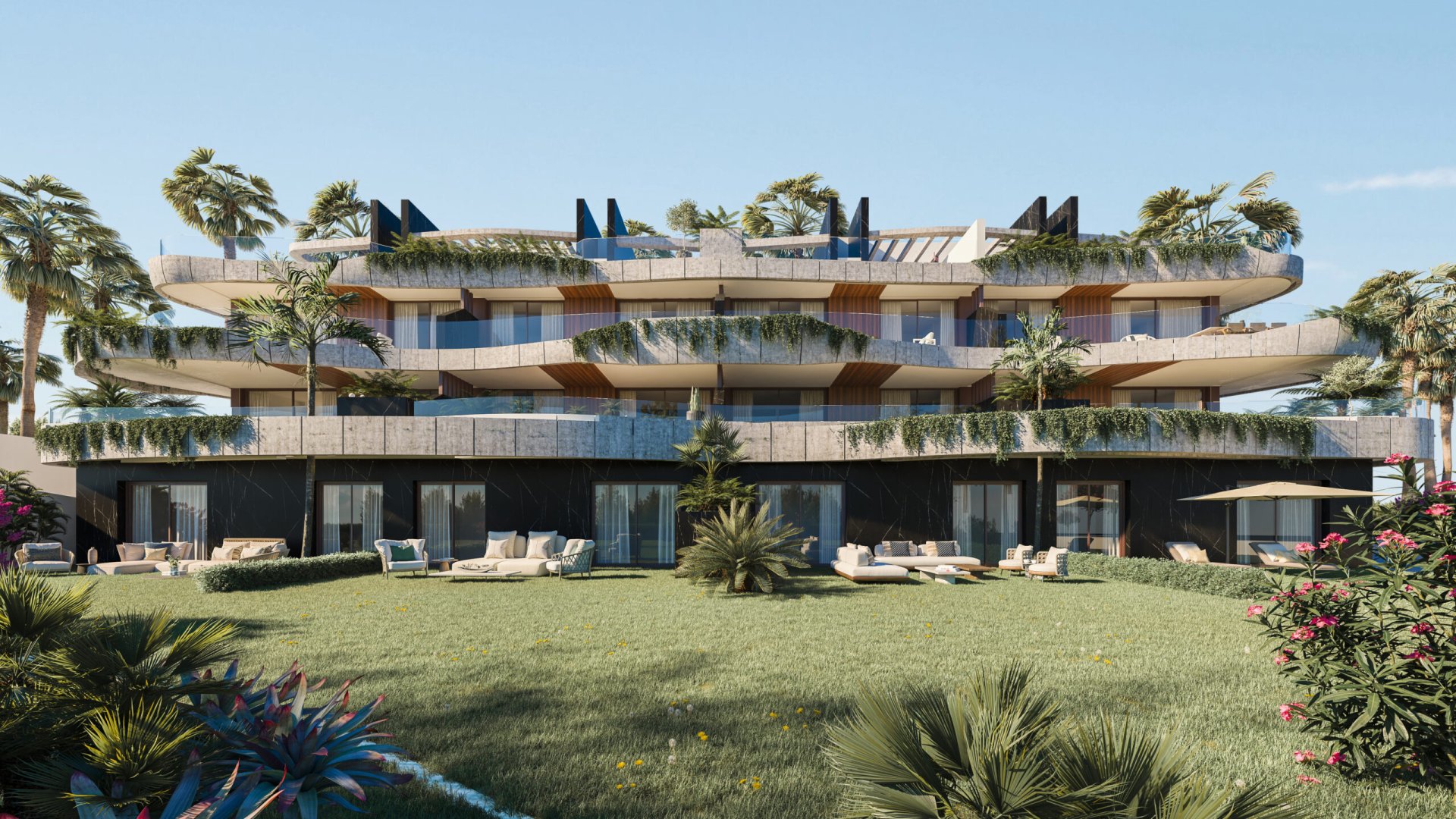 Lägenhet i Marbella, Malaga, Spanien 2 sovrum, 249 kvm. Nr. 181058