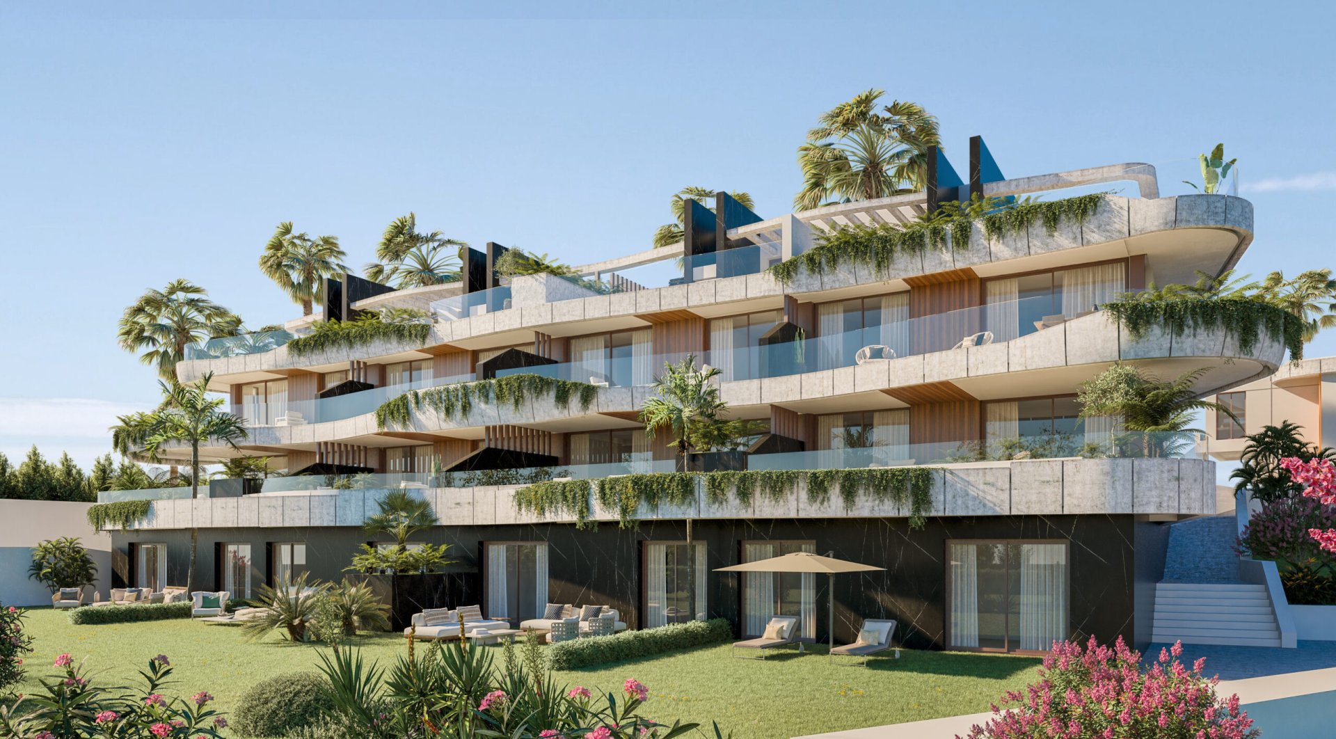 Lägenhet i Marbella, Malaga, Spanien 2 sovrum, 249 kvm. Nr. 181058