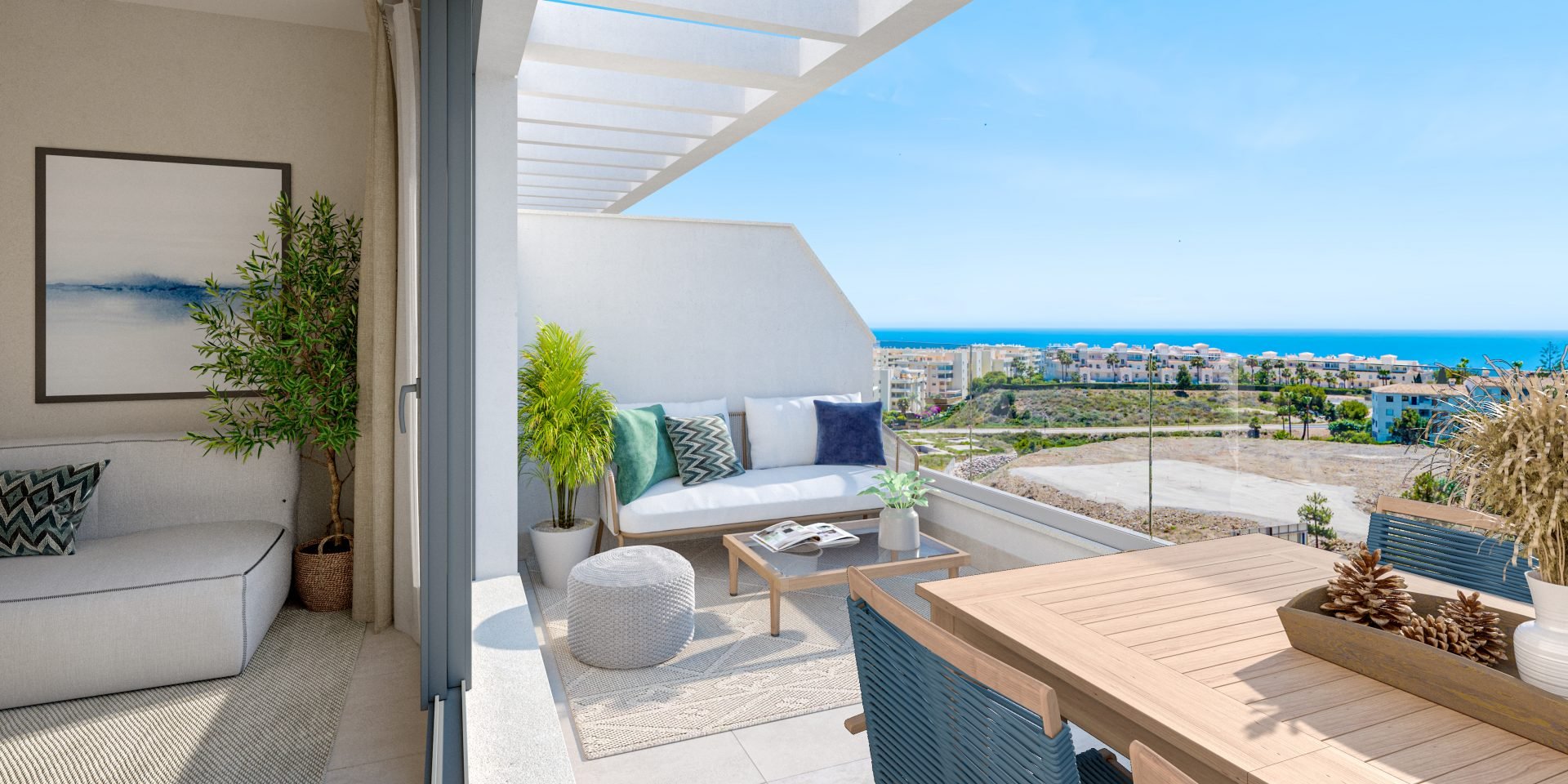 Bungalow in Mijas, Malaga, Spanien 2 Schlafzimmer, 97 m2 Nr. 181056
