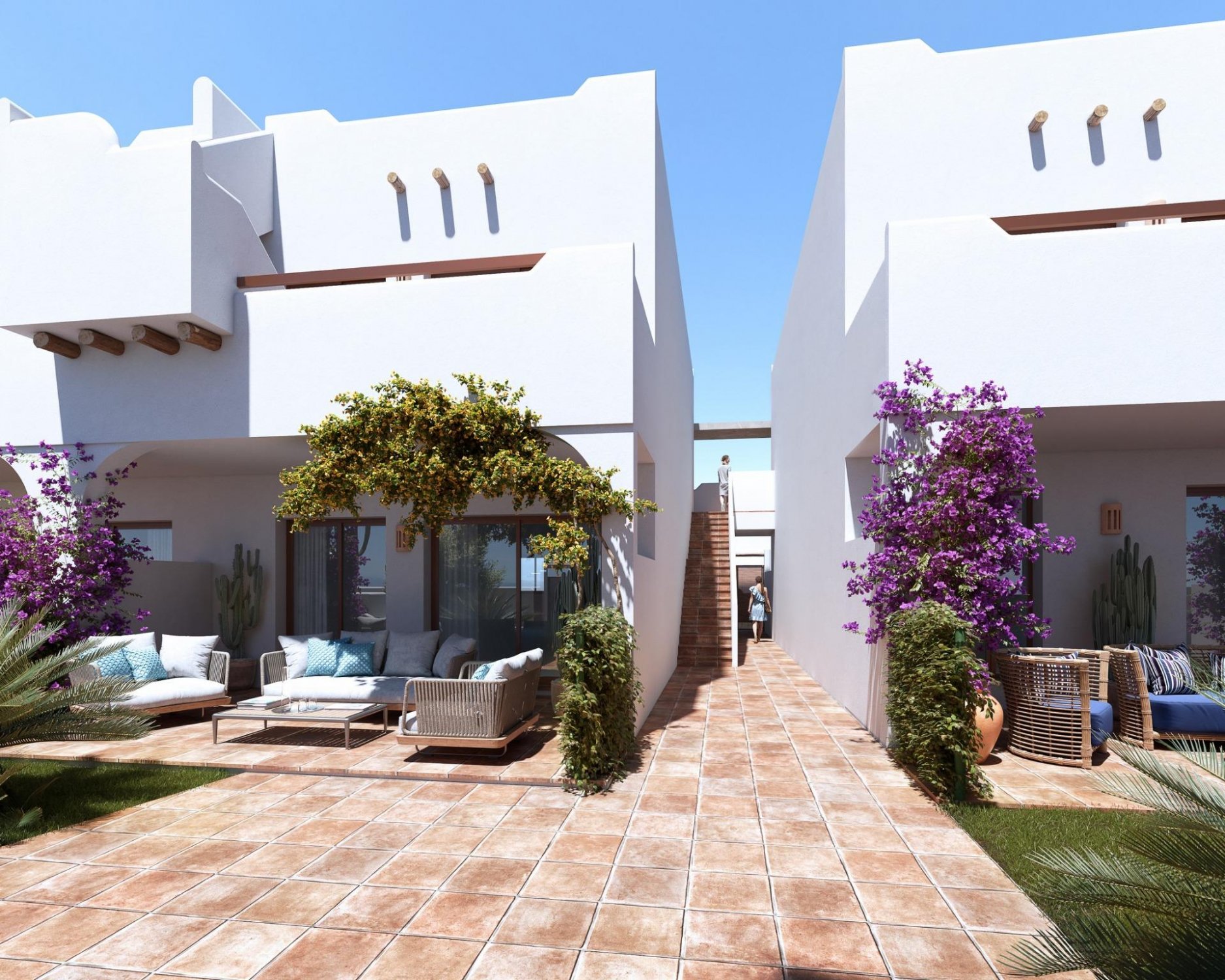 Bungalow en Pilar de la Horadada, Alicante, España 2 dormitorios, 88 m2 No. 111134