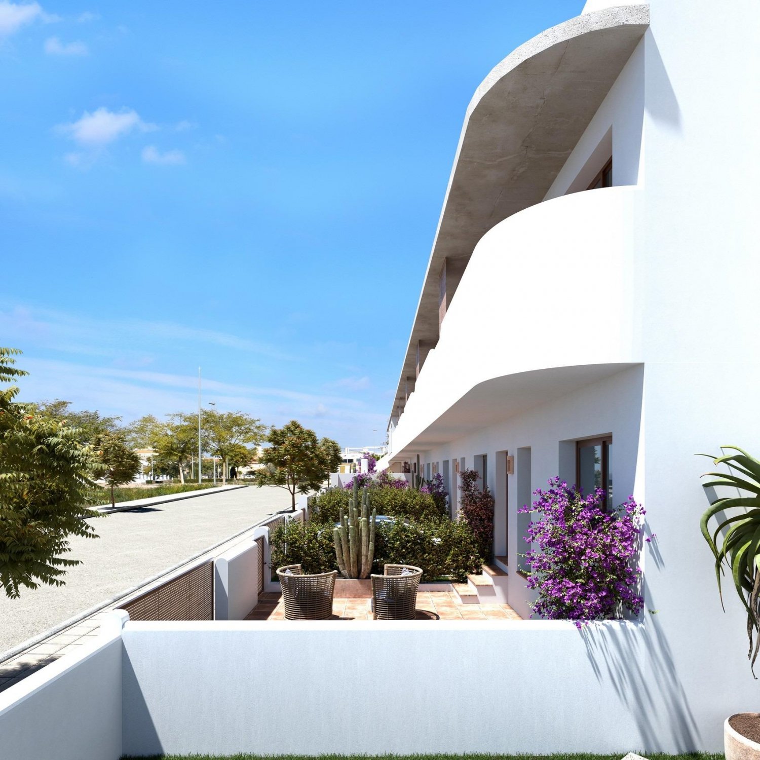 Bungalow en Pilar de la Horadada, Alicante, España 2 dormitorios, 88 m2 No. 111134