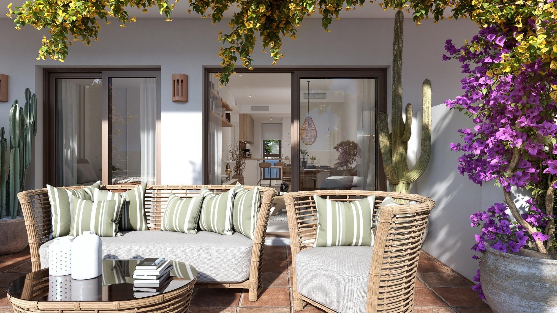 Bungalow en Pilar de la Horadada, Alicante, España 2 dormitorios, 88 m2 No. 111134