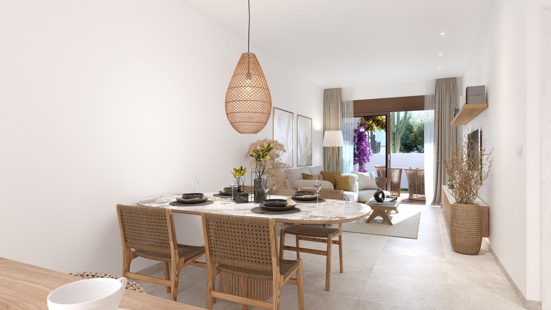 Bungalow en Pilar de la Horadada, Alicante, España 2 dormitorios, 88 m2 No. 111134