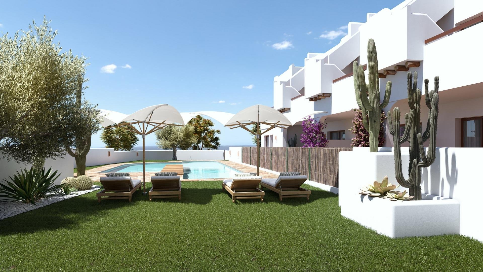 Bungalow en Pilar de la Horadada, Alicante, España 2 dormitorios, 88 m2 No. 111134