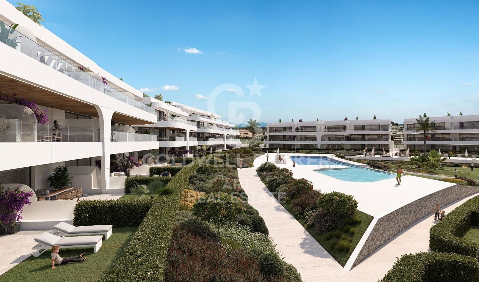 Huoneisto Estepona, Malaga, Espanja 3 makuuhuonetta, 129 m2 No. 159063