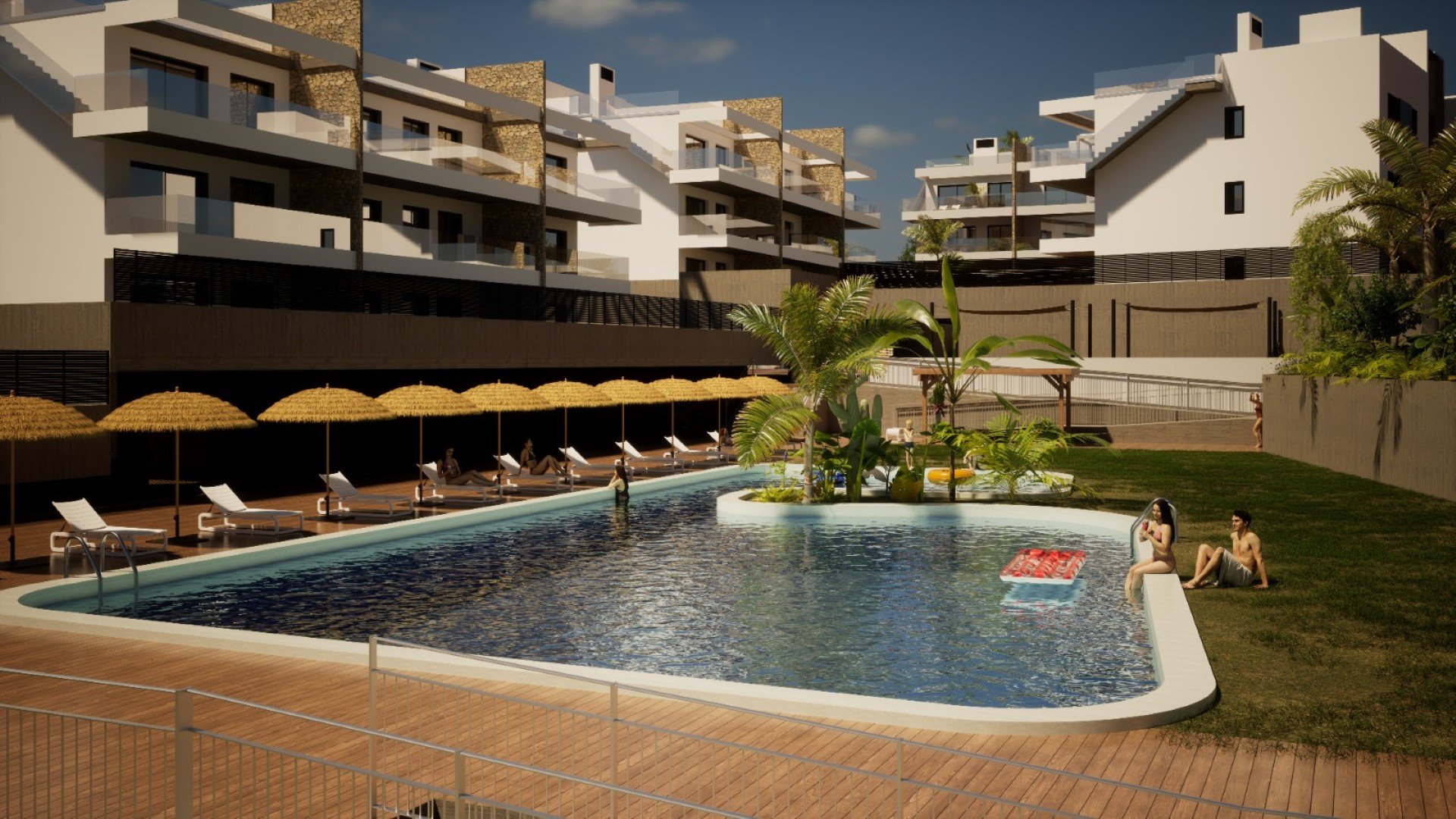 Wohnung in Finestrat, Alicante, Spanien 2 Schlafzimmer, 73 m2 Nr. 164191