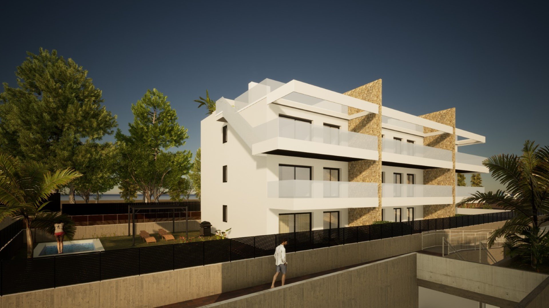 Dzīvoklis Finestrat, Alicante, Spānijā 2 istabas, 73 m2 Nr. 164190
