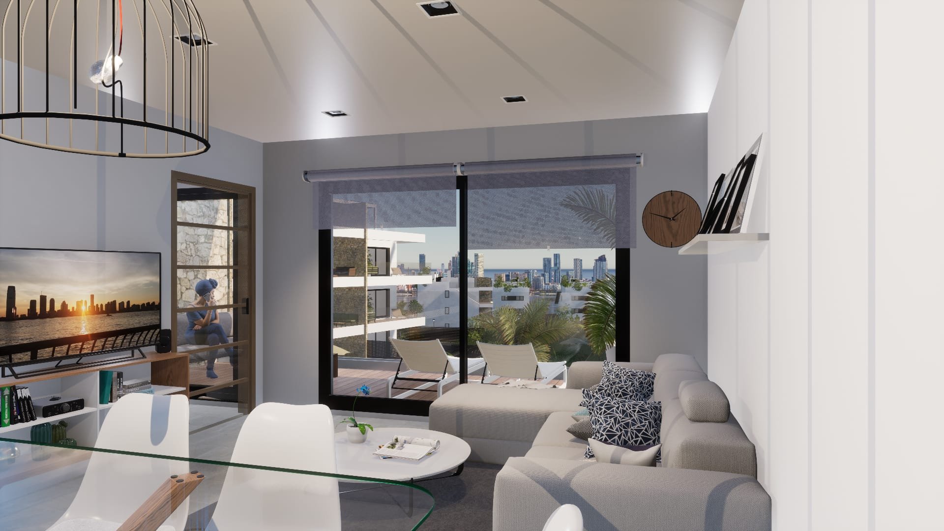 Dzīvoklis Finestrat, Alicante, Spānijā 2 istabas, 73 m2 Nr. 164190