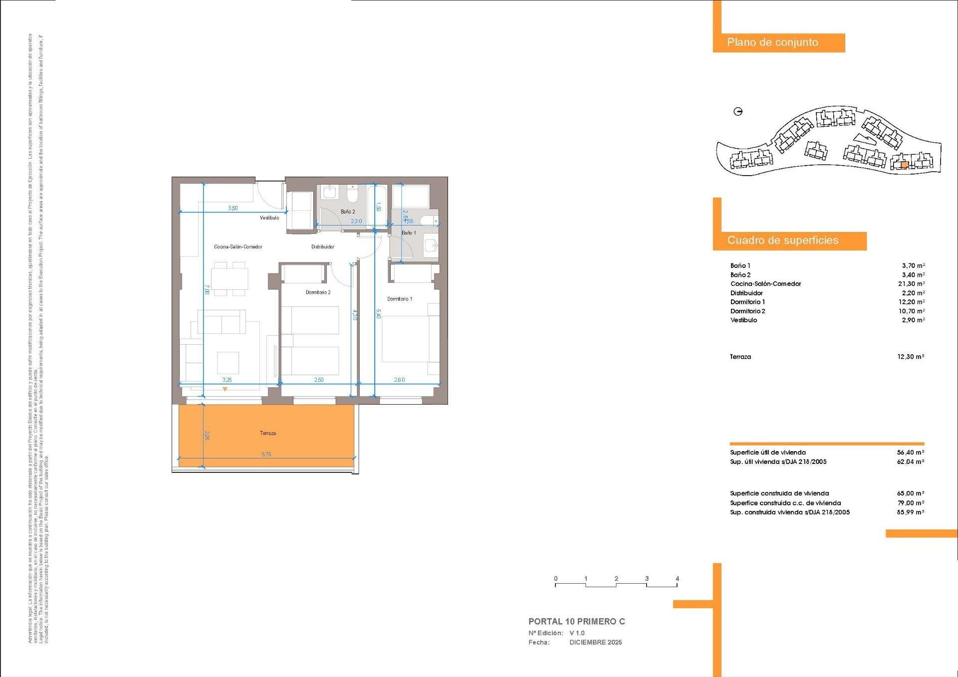 Apartment in Velez-Malaga, Malaga, Spain 2 bedrooms, 78 sq.m. No. 169780