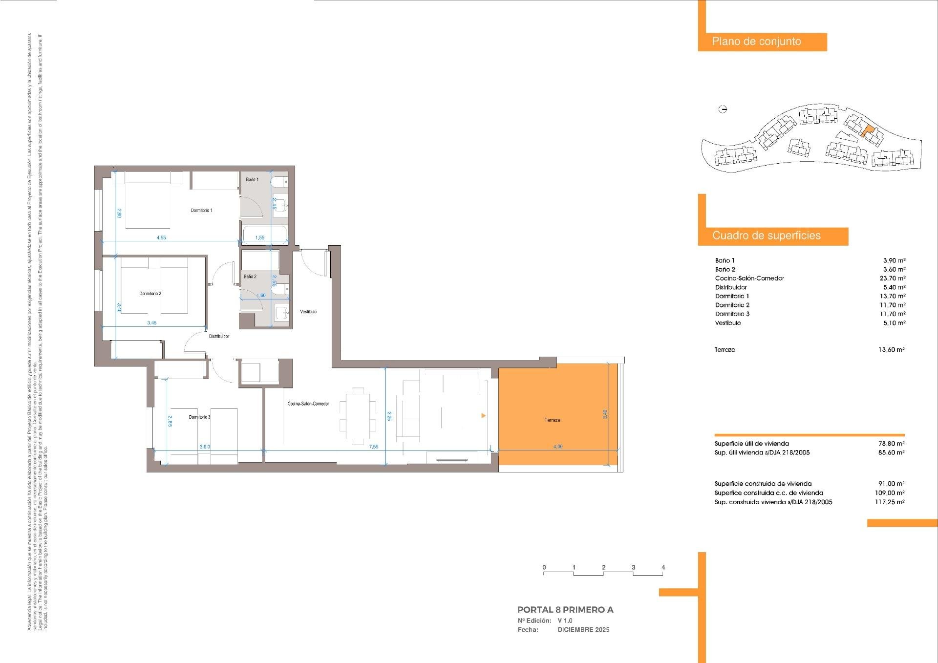 Dzīvoklis Velez-Malaga, Malaga, Spānijā 3 istabas, 117 m2 Nr. 169779