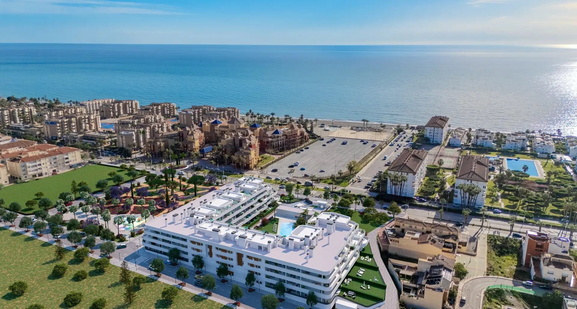 Apartment in Torrox, Malaga, Spain 3 bedrooms, 174 sq.m. No. 136080