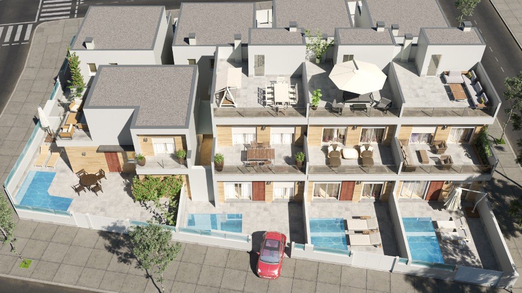 Villa a San Pedro del Pinatar, Murcia, Spagna 3 camere da letto, 111 mq. N° 145144
