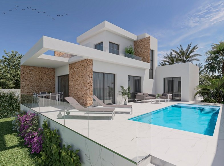 Villa in San Fulgencio, Alicante, Spanien 4 Schlafzimmer, 186 m2 Nr. 145148
