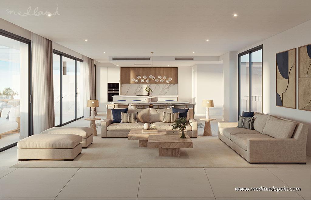 Apartment in Marbella, Malaga, Spain 2 bedrooms, 150 sq.m. No. 167844