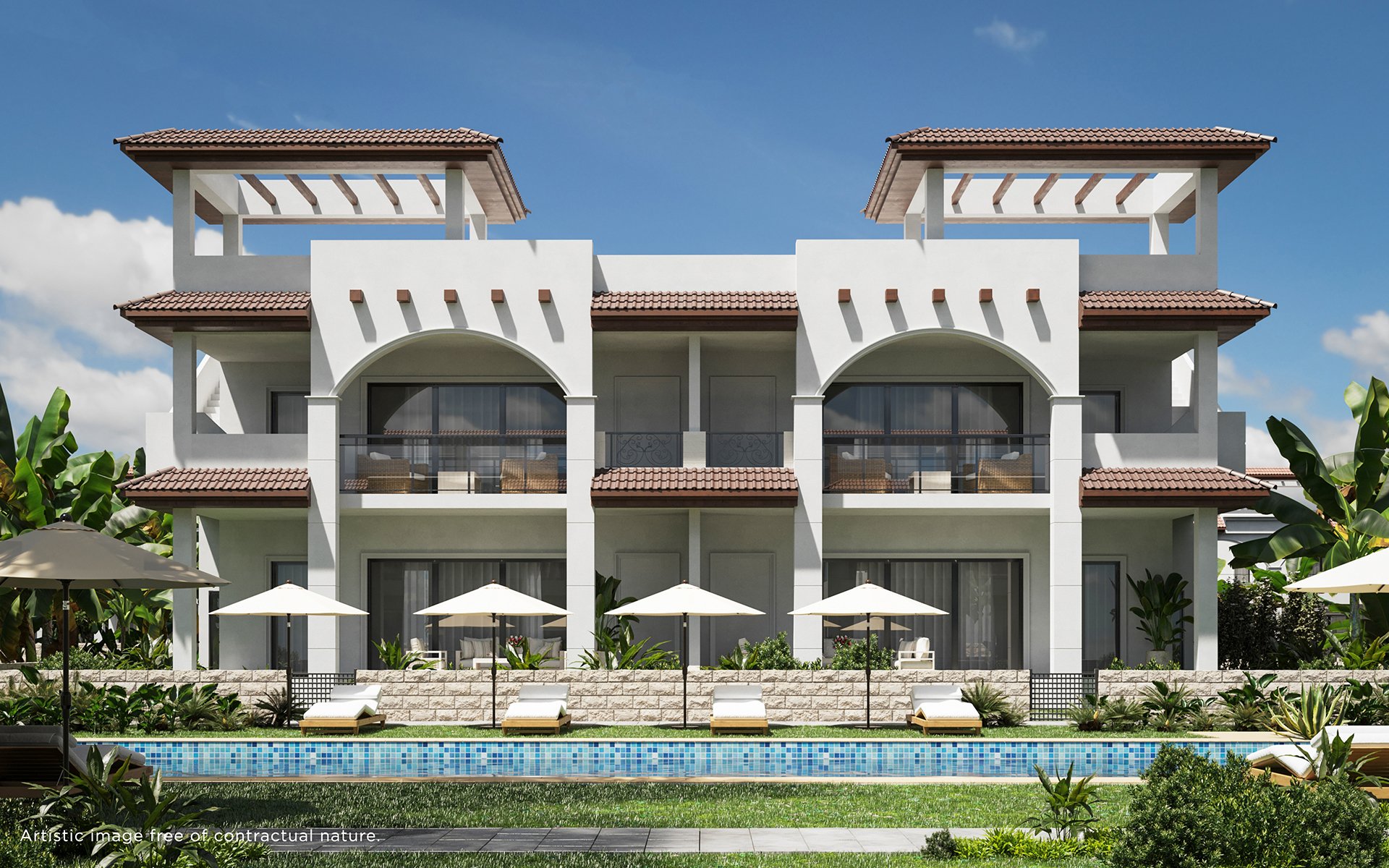 Appartamento a Ciudad Quesada, Alicante, Spagna 2 camere da letto, 88 mq. N° 110625