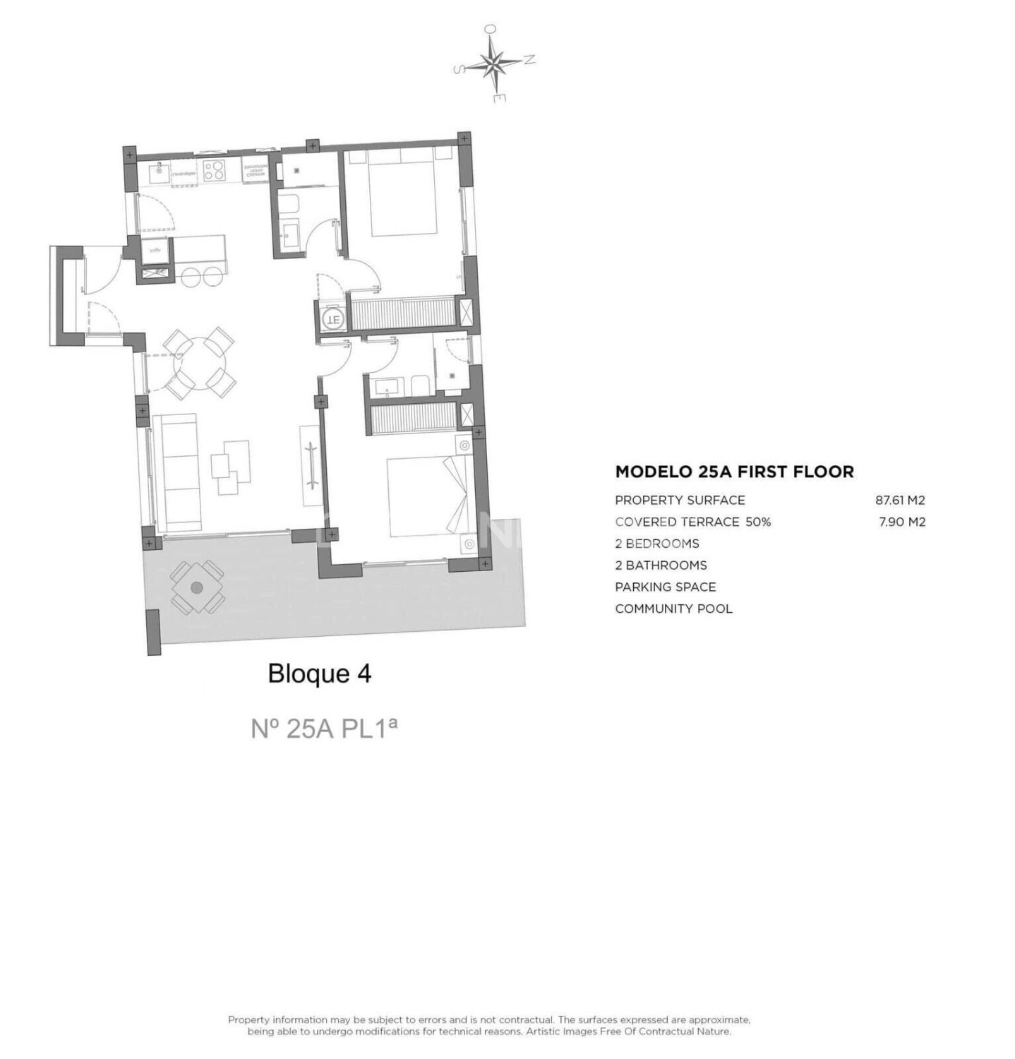 Dzīvoklis Los Alcazares, Murcia, Spānijā 3 istabas, 117 m2 Nr. 139762