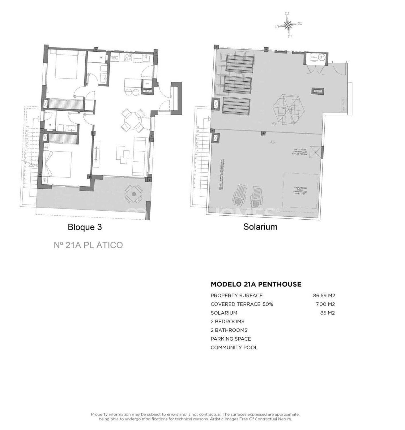 Dzīvoklis Los Alcazares, Murcia, Spānijā 3 istabas, 117 m2 Nr. 139762