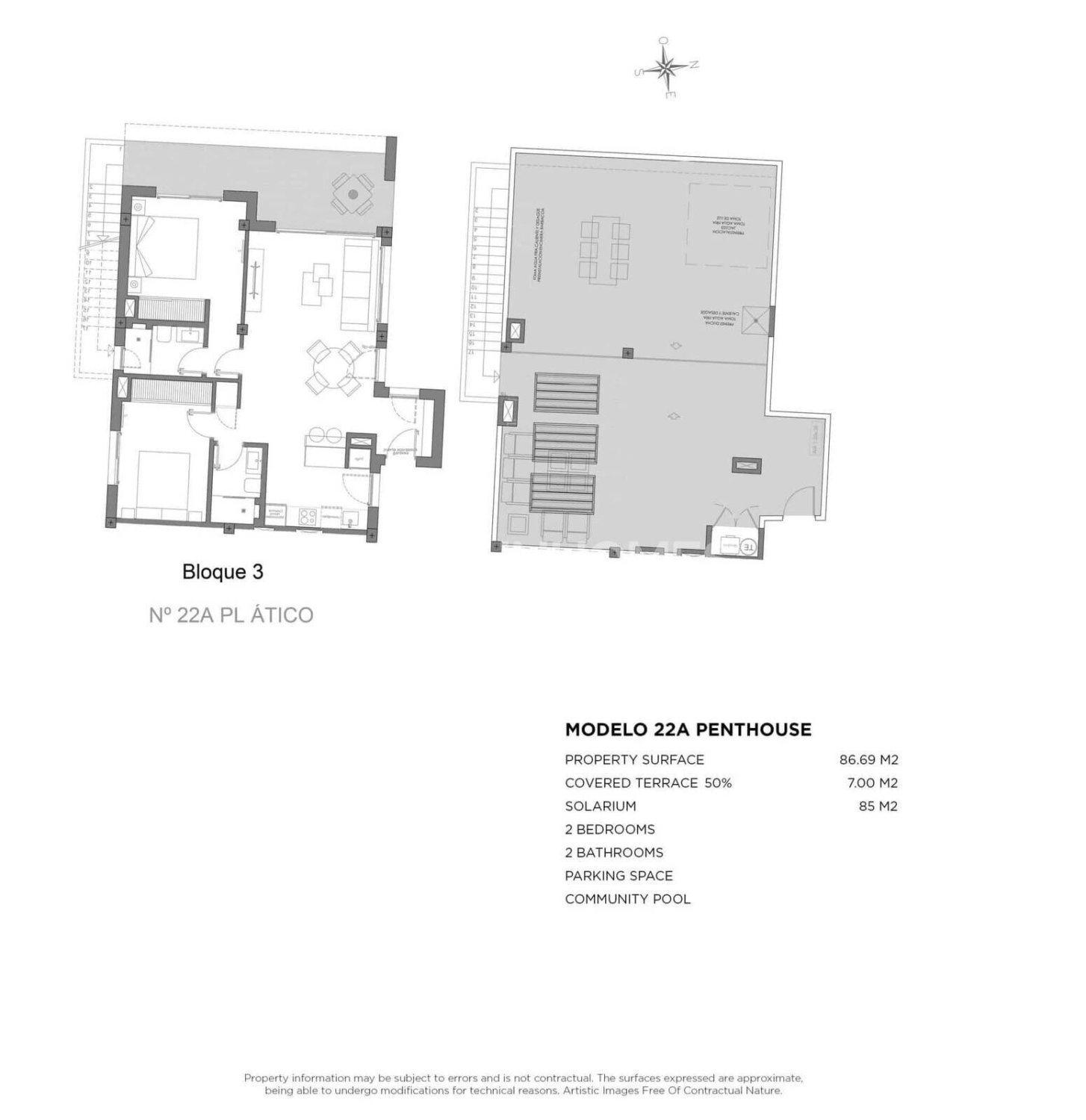 Dzīvoklis Los Alcazares, Murcia, Spānijā 3 istabas, 117 m2 Nr. 139762