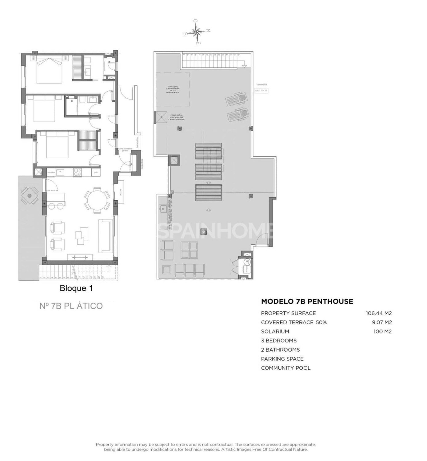 Dzīvoklis Los Alcazares, Murcia, Spānijā 2 istabas, 95 m2 Nr. 139759