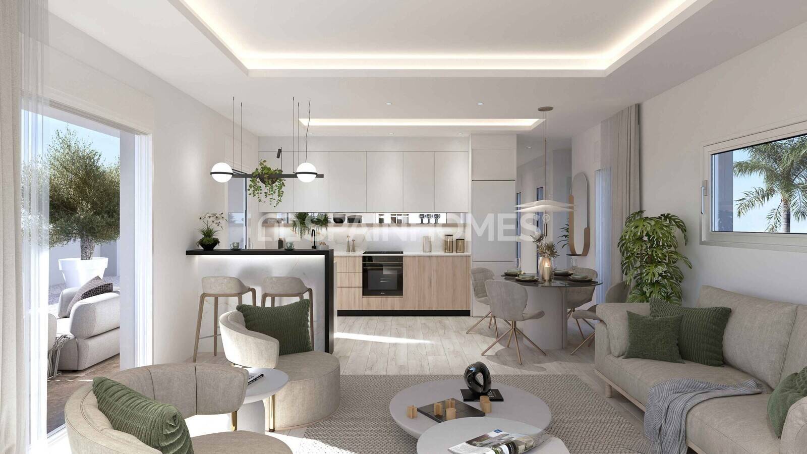 Dzīvoklis Los Alcazares, Murcia, Spānijā 2 istabas, 95 m2 Nr. 139759