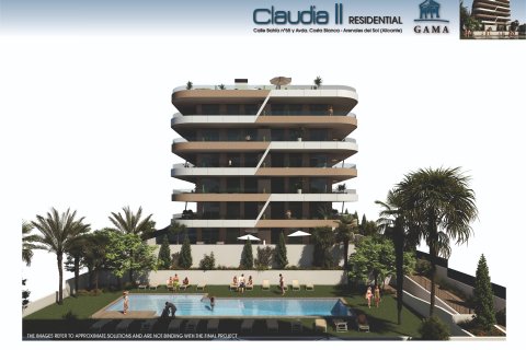 Apartment à Los Arenales Del Sol, Alicante, Espagne 2 chambres, 117 m2 No. 80950