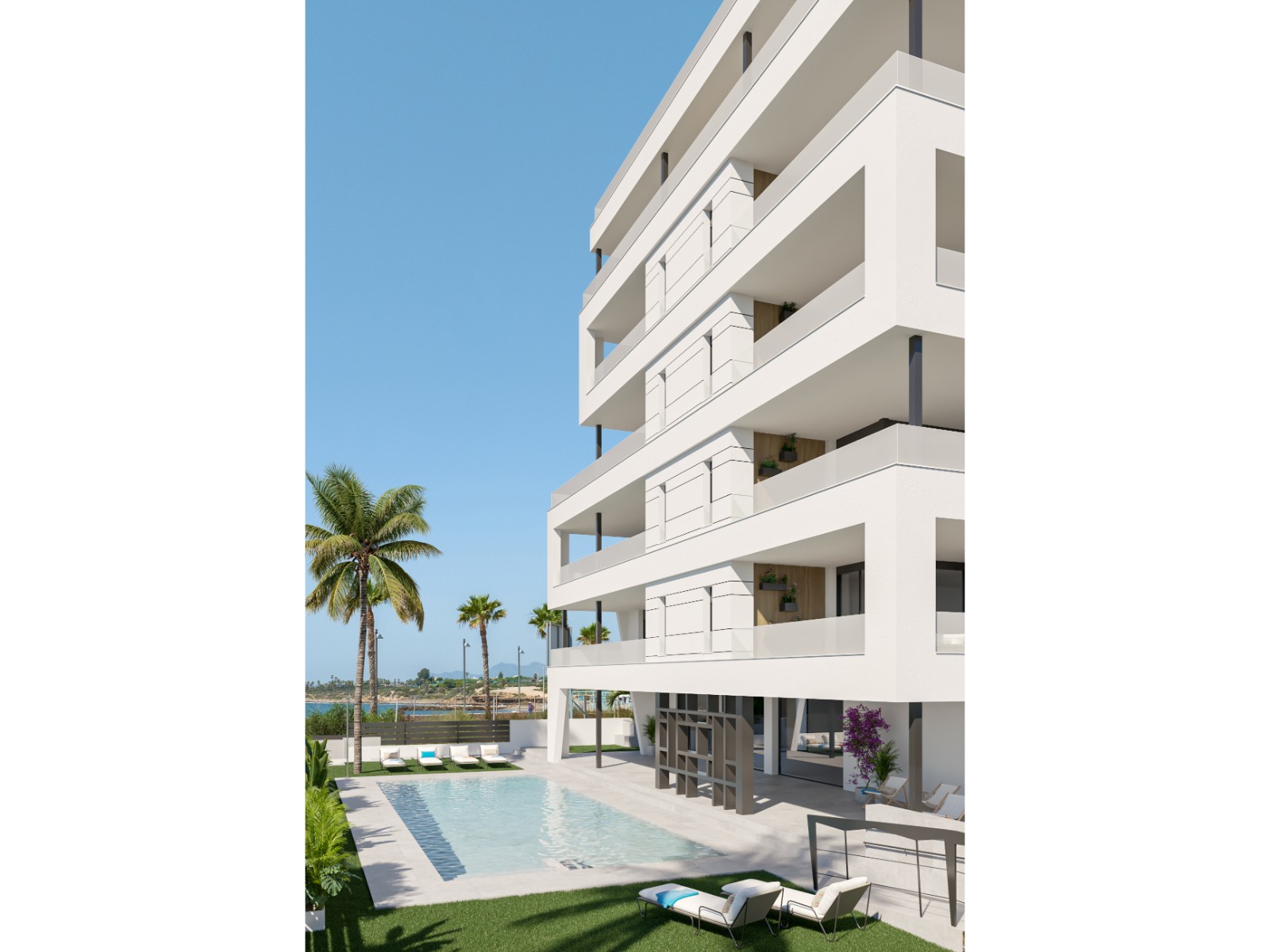 Appartamento a Aguilas, Murcia, Spagna 5 camere da letto, 237 mq. N° 194484