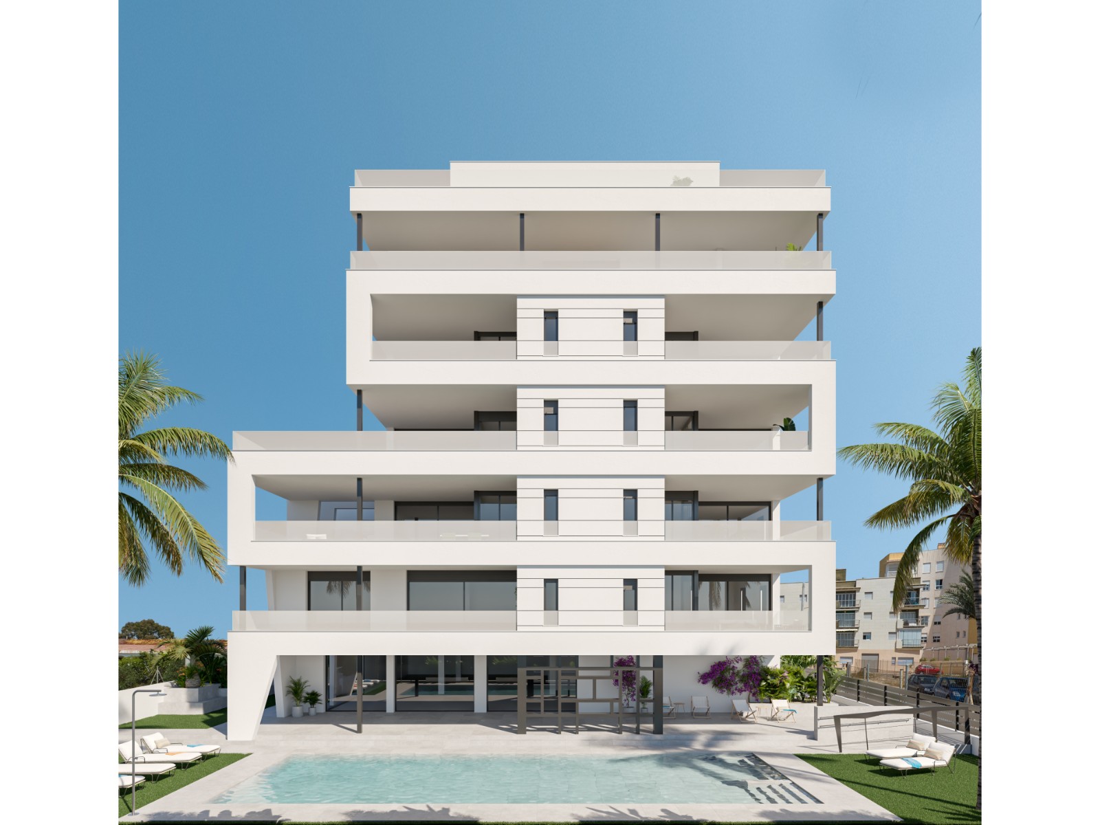 Appartamento a Aguilas, Murcia, Spagna 5 camere da letto, 237 mq. N° 194484