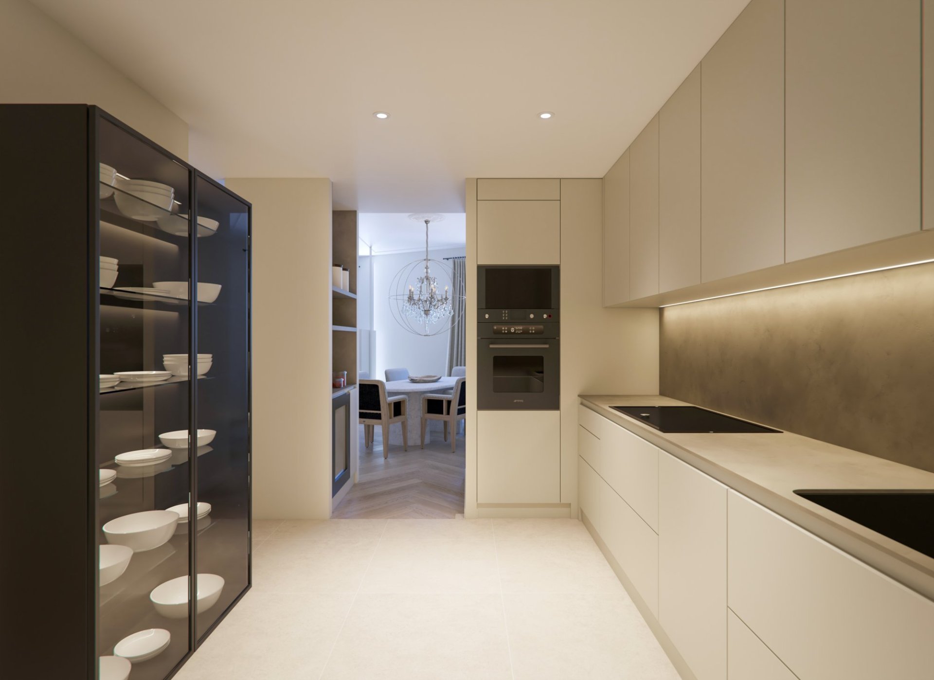 Apartamento en L'Eixample, Barcelona, España 3 dormitorios, 160 m2 No. 133137