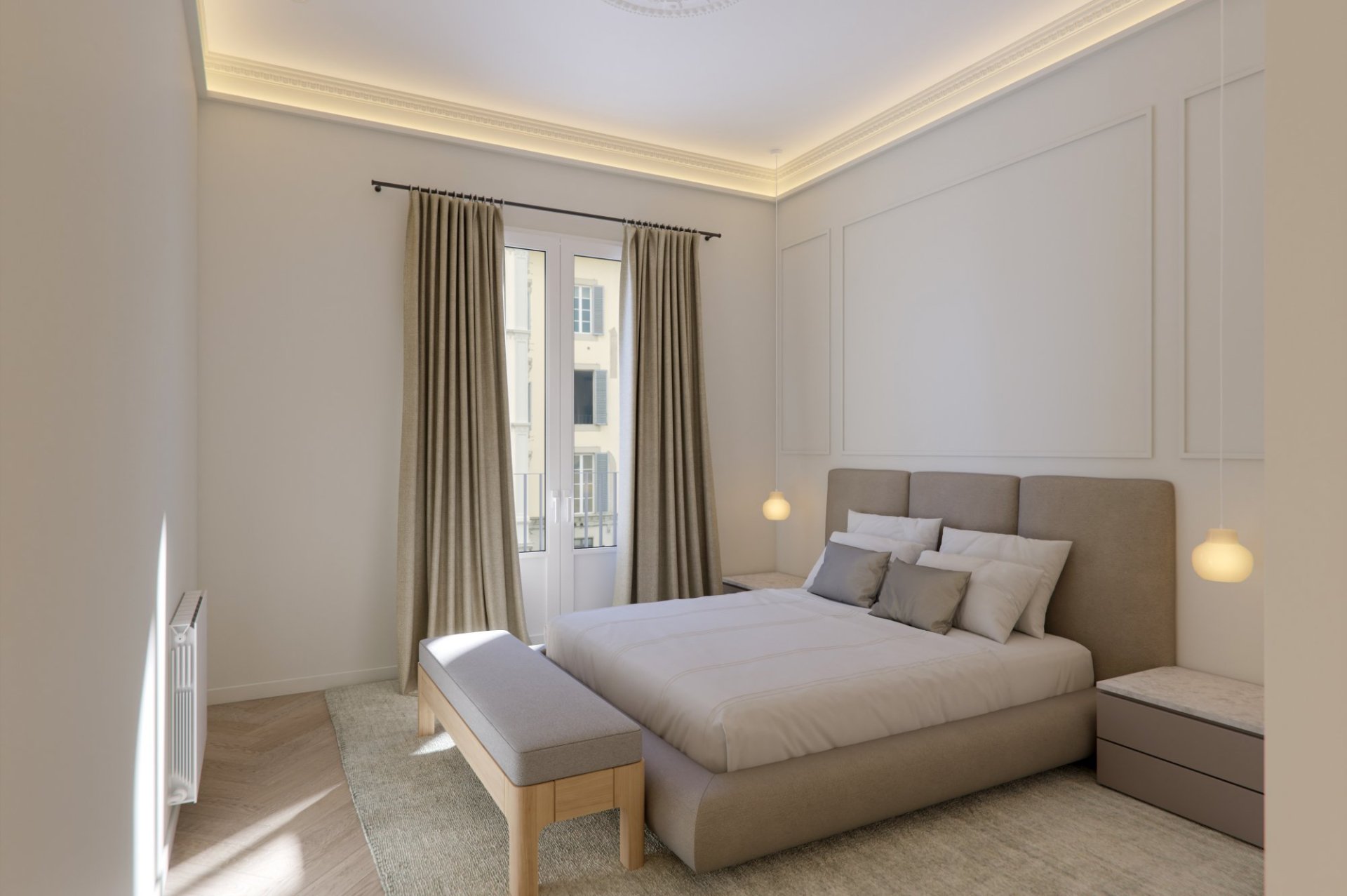 Apartamento en L'Eixample, Barcelona, España 3 dormitorios, 160 m2 No. 133137