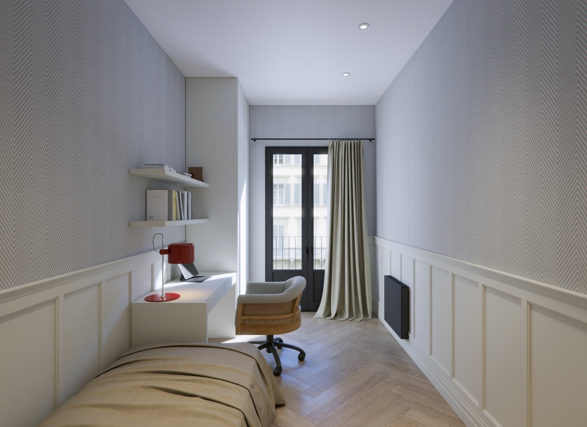 Apartamento en L'Eixample, Barcelona, España 3 dormitorios, 160 m2 No. 133137