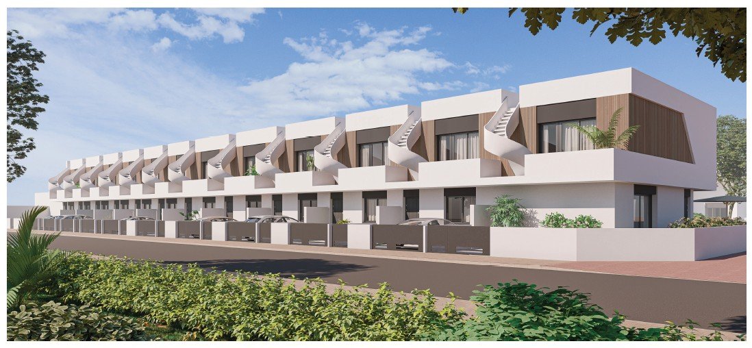 Duplex in Pilar de la Horadada, Alicante, Spanien 3 Schlafzimmer, 112 m2 Nr. 136624